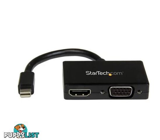 StarTech MDP2HDVGA Travel A/V adapter mDP to VGA/HDMI - StarTech - 065030859660 - MDP2HDVGA