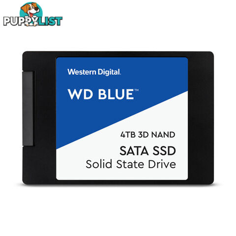 WD WDS400T2B0A 4TB Blue 3D NAND SATA3 2.5" SSD - WD - 0718037868127 - WDS400T2B0A