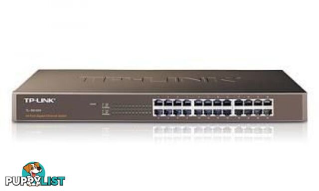 TP-Link TL-SG1024 10/100/1000Mbps 24 port Gigabit Rackmount Switch - TP-Link - 845973020101 - TL-SG1024