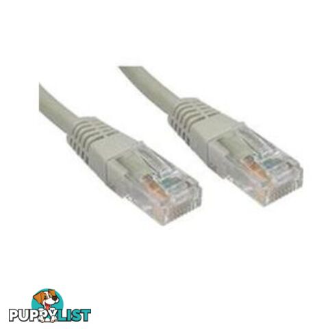 AKY CB-CAT6A-15GRY Cat6A Gigabit Network Patch Lead Cable 15M Grey - AKY - 750258579352 - CB-CAT6A-15GRY