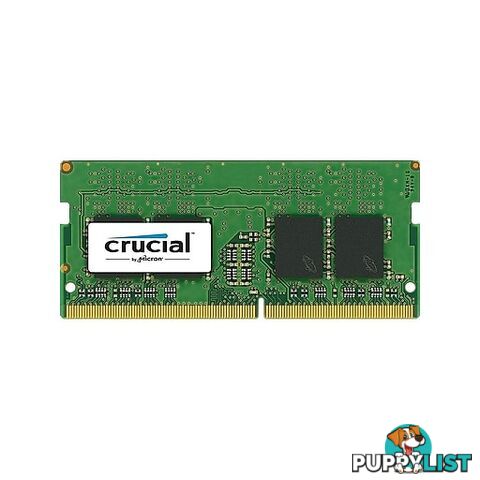 Crucial CT4G4SFS824A 4GB DDR4 2400MHz Notebook Memory (SoDIMM) - Crucial - 0649528774798 - CT4G4SFS824A