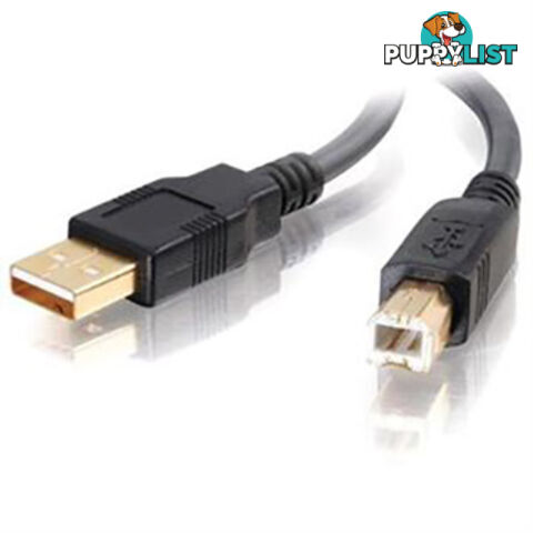 Alogic 1m USB 2.0 Cable - Type A Male to Type B Male USB2-01-AB - Alogic - 9319866024633 - USB2-01-AB