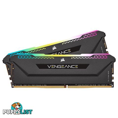 Corsair CMH16GX4M2D3600C18 Vengeance RGB PRO SL 16GB (2x8GB) DDR4 3600Mhz C18 Black - Corsair - 0840006631989 - CMH16GX4M2D3600C18