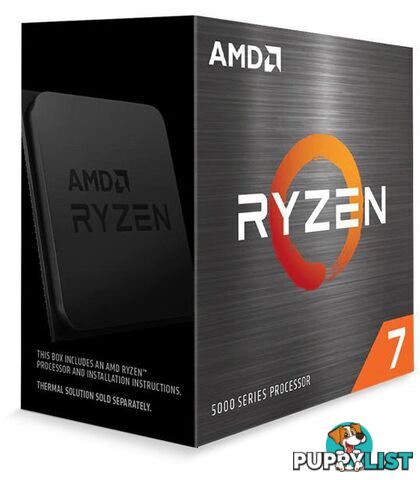 AMD 100-100000926WOF Ryzen 7 5700X 8-Core 16 Threads Max Freq 4.6GHz 36MB Cache Socket AM4 65W Without Cooler - AMD - 730143314275 - 100-100000926WOF