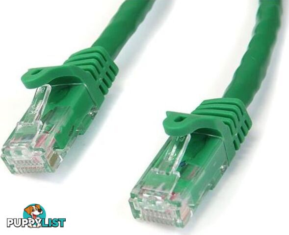 StarTech N6PATC2MGN 2m Green Snagless UTP Cat6 Patch Cable - StarTech - 065030856591 - N6PATC2MGN