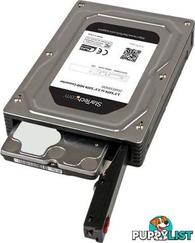 StarTech 25SAT35HDD 2.5 to 3.5 SATA HDD Adapter Enclosure - StarTech - 065030854856 - 25SAT35HDD