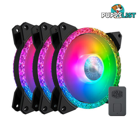 Cooler Master MFY-B2DN-203PA-R1 MF120 Prismatic ARGB Triple Loop 3 in 1 - Cooler Master - 4719512109946 - MFY-B2DN-203PA-R1