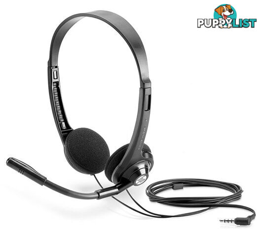 HP 2EM62AA Boom Mic Headset 150 Black - HP - 4573285712105 - 2EM62AA