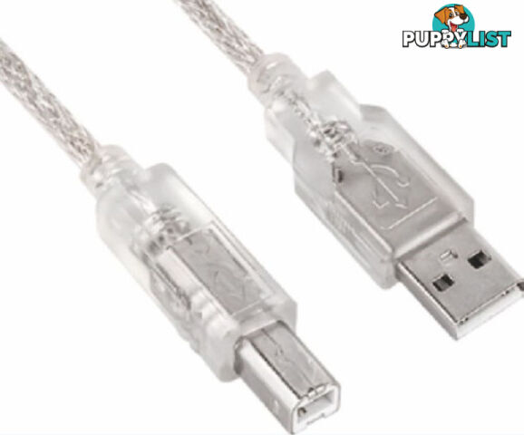 Astrotek AT-USB-AB-5M USB2.0 A Male to B Male 5M - Astrotek - 9320200600765 - AT-USB-AB-5M