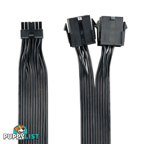 Coolermaster CMA-SEPC18XXBK1-GL 12 Pin to 2x8 pin PCI-E Cable Adapter - Cooler Master - 0884102086137 - CMA-SEPC18XXBK1-GL