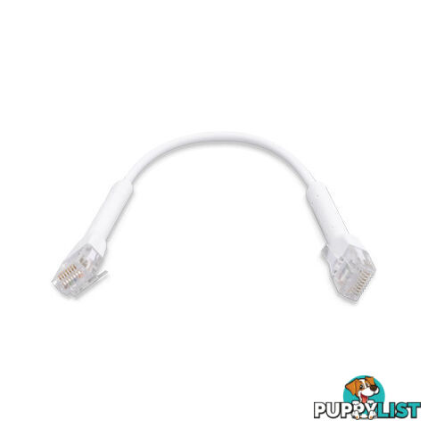 Ubiquiti UC-Patch-RJ45 UniFi patch cable with both end bendable RJ45 22cm - White - Ubiquiti - 817882028035 - UC-Patch-RJ45