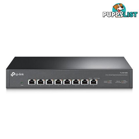 TP-Link TL-SX1008 8-Port 10G Desktop Rackmount Switch - TP-Link - 6935364030919 - TL-SX1008