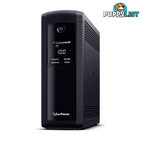 Cyberpower VP1200ELCD Value Pro 1200VA / 720W Line Interactive UPS - CyberPower - 4712856274653 - VP1200ELCD