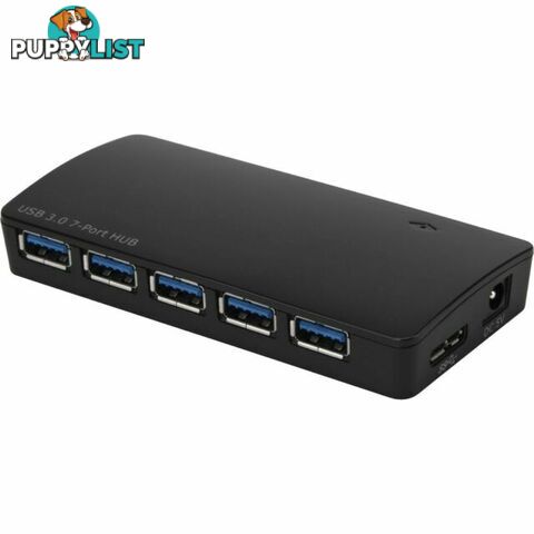 Targus ACH125AU 7 Port USB 3.0 Power Hub With Fast Charging - Targus - 092636312206 - ACH125AU