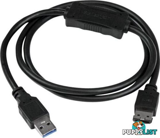 StarTech USB3S2ESATA3 USB 3.0 to eSATA HDD/SSD/ODD 3ft Cable - StarTech - 065030854863 - USB3S2ESATA3