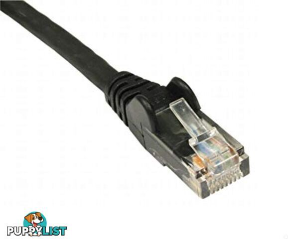 AKY CB-CAT6A-15BK CAT6A Gigabit Network Cable 15m Black - Generic - 750258579444 - CB-CAT6A-15BK