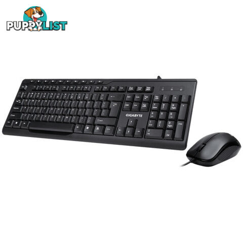 Gigabyte KM6300 USB Keyboard & Mouse Combo - Gigabyte - 4719331551148 - KM6300