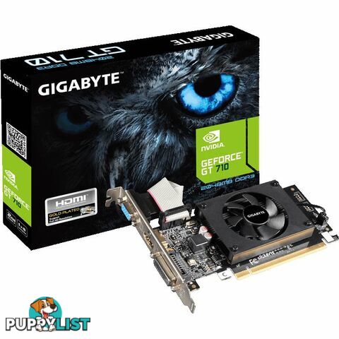 Gigabyte N710D3-2GL-V2 GeForce GT 710 2 GB - Gigabyte - 098378387038 - N710D3-2GL-V2