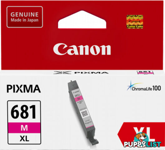 Canon CLI681XLM Maganta Ink Cartridge - Canon - 4549292087390 - CLI681XLM