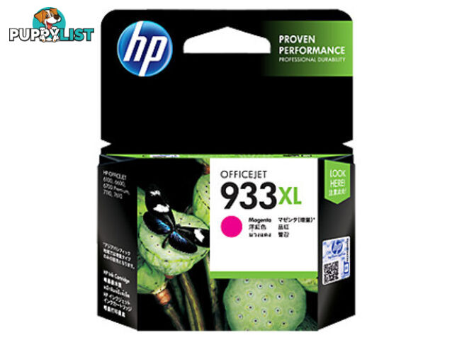 HP CN055AA 933XL MAGENTA OFFICEJET INK CARTRIDGE MOQ 40 UNITS - HP - 886111282418 - CN055AA