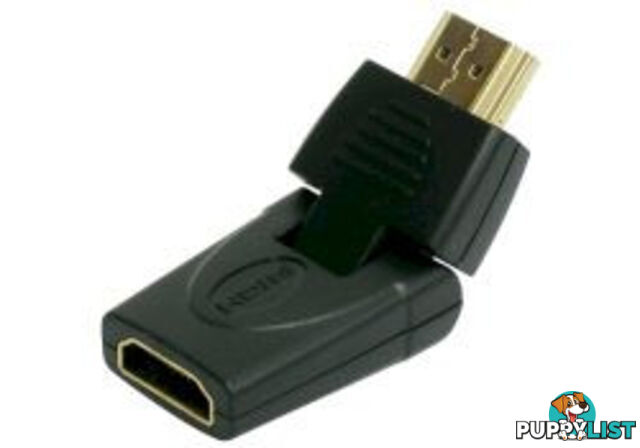 Comsol HDMI-SMF-AD HDMI Female to Swivel HDMI Male Adapter - Comsol - 9332902020338 - HDMI-SMF-AD