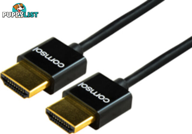 Comsol HD-SS-015 1.5M Super Slim High Speed HDMI Cable with Ethernet - Comsol - 9332902007469 - HD-SS-015