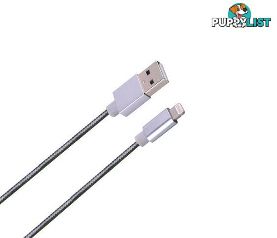 8Ware 8W-IPHR2 Premium 2m Apple Certified USB Lightning Data Sync Fast Charging Cable - 8ware - 0750258579871 - 8W-IPHR2