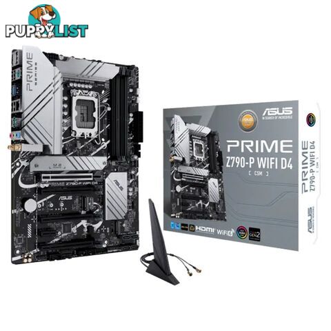 ASUS PRIME Z790-P WIFI-CSM LGA 1700 ATX Motherboard - ASUS - 4711081937258 - PRIME Z790-P WIFI-CSM