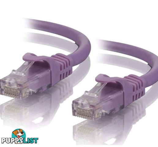 Alogic 0.5m CAT6 Network - PURPLE C6-0.5-PURPLE - Alogic - 9319308581472 - C6-0.5-PURPLE