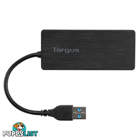 Targus ACH124US 4 Port Smart USB 3.0 Hub Self-Powered with 10 Times Faster Transfer Speed Than USB 2.0 - Targus - 0092636307653 - ACH124US