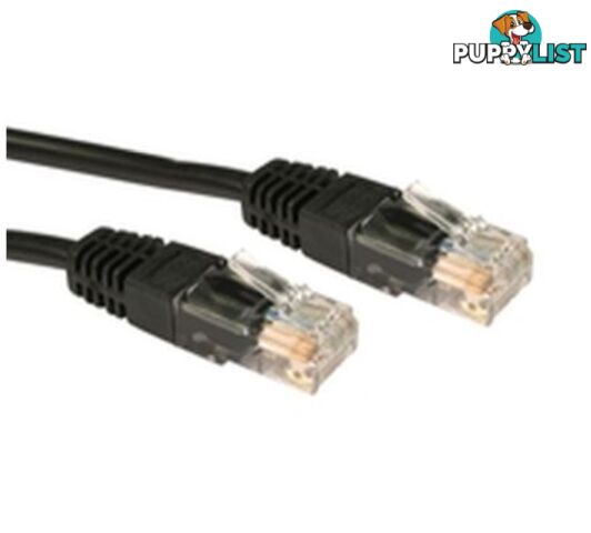 AKY CB-CAT6A-5BK Cat6A Gigabit Network Patch Lead Cable 5M Black - AKY - 0707959754847 - CB-CAT6A-5BK