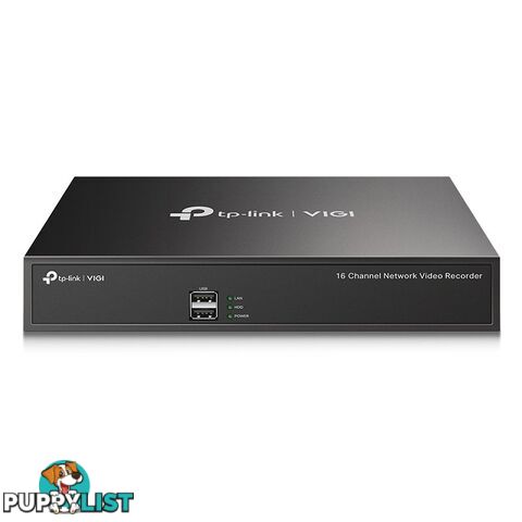 TP-Link VIGI NVR1016H VIGI 16 Channel Netowrk Video Recorder - TP-Link - 4897098683293 - VIGI NVR1016H