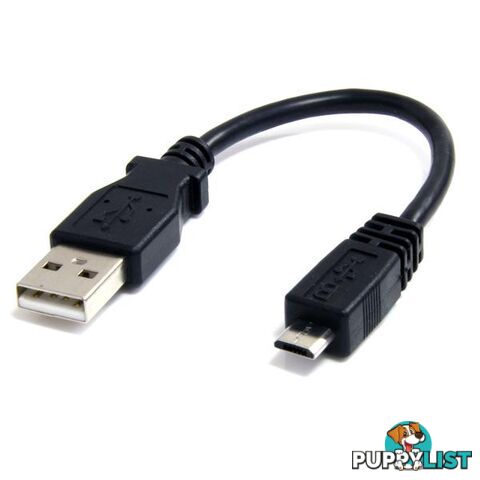 StarTech UUSBHAUB6IN 6in Micro USB Cable - A to Micro B - M/M - StarTech - 065030840989 - UUSBHAUB6IN