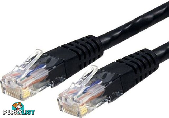 StarTech C6Patch10BK 3M Black MOLDED CAT6 UTP Patch Cable - StarTech - 065030804110 - C6PATCH10BK