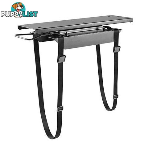 Brateck CPB-12 Strap-On Under-Desk ATX Case Holder with Sliding Track, Up to 10kg,360 Swivel - Brateck - 6956745162623 - CPB-12