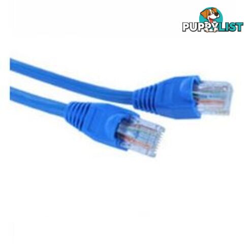 AKY CB-CAT6A-0.5BLU Cat6A Gigabit Network Patch Lead Cable 0.5M Blue - AKY - 080687500178 - CB-CAT6A-0.5BLU