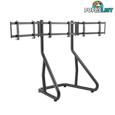 Brateck LRS01-SR02 Triple Monitor Stand-Perfect Viewing in the Game - Brateck - 6956745159982 - LRS01-SR02