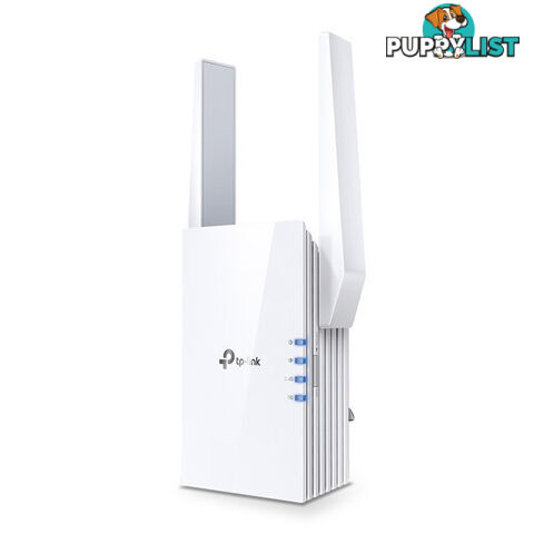 TP-Link RE605X Range Extender, Wireless AX1800, 1 Gigabit Port - TP-Link - 6935364010683 - RE605X