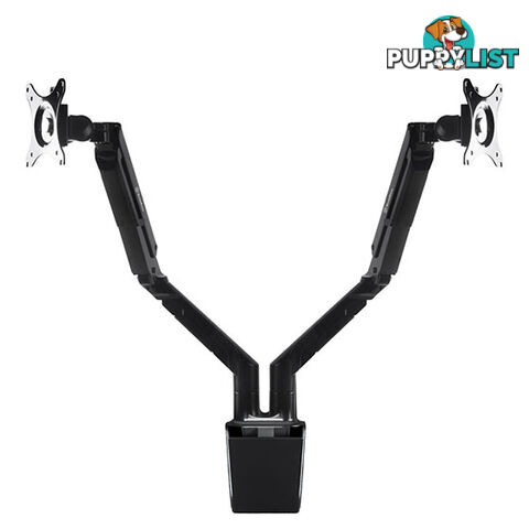 SilverStone SST-ARM21B Gas Spring Swing Dual Monitor Mount - Silverstone - 4710007228111 - SST-ARM21B