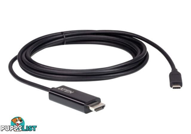 Aten UC3238-AT USB-C to HDMI 4K 2.7m Cable, supports up to 4K @ 60Hz with high quality cable - Aten - 4719264647628 - UC3238-AT