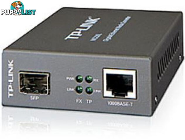 TP-Link MC220L 1000M SFP to 1000M RJ45 Media Converter TL-MC220L - TP-Link - 845973030476 - TL-MC220L