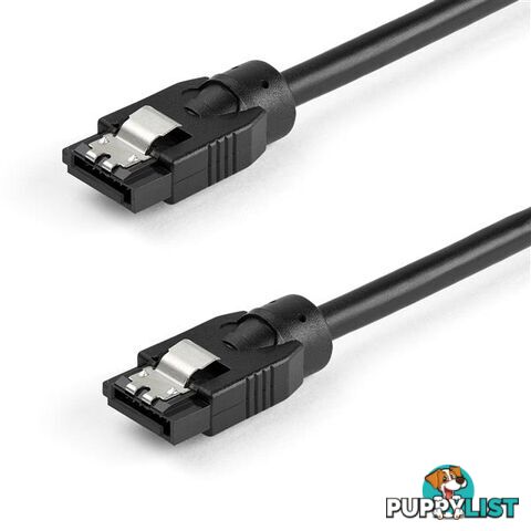 Startech SATRD30CM 0.3 m Round SATA Cable 6Gbs - StarTech - 065030861212 - SATRD30CM