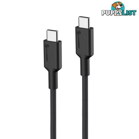 Alogic ELPCC201-BK Elements PRO USB-C to USB-C cable - Male to Male - 1m Black - Alogic - 9350784019516 - ELPCC201-BK