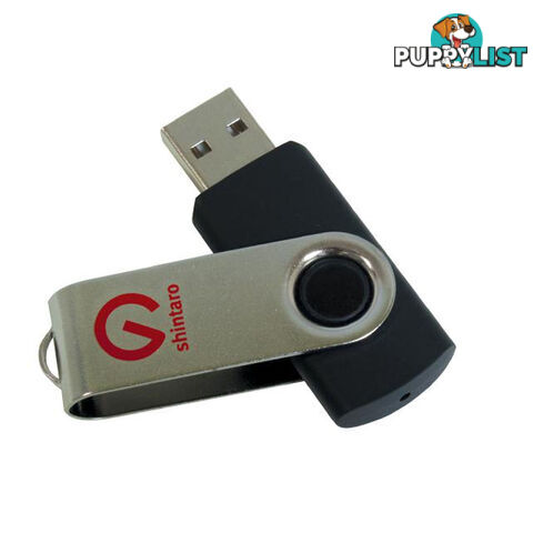 SHINTARO SH-R16GB 16GB Rotating Pocket Disk USB2.0 - Shintaro - 9328257004314 - SH-R16GB