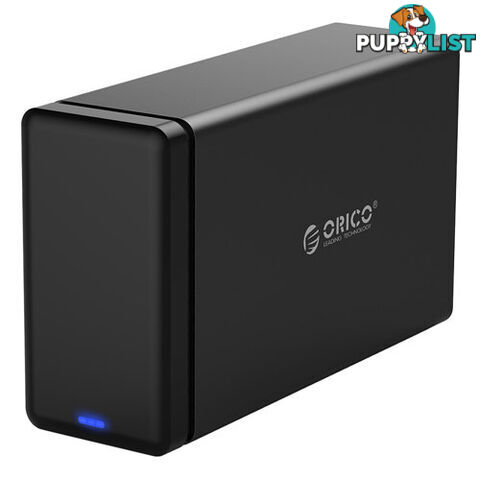 Orico NS200U3-BK 2 Bay USB3.0 Hard Drive Dock-Black - Orico - 6936761815147 - NS200U3-BK