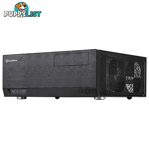 Silverstone SST-GD09B Grandia GD09 HTPC Case Black - Silverstone - 4710007221280 - SST-GD09B