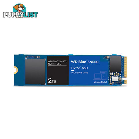 WD WDS200T2B0C Blue SN550 2TB NVMe SSD - WD - 0718037881379 - WDS200T2B0C