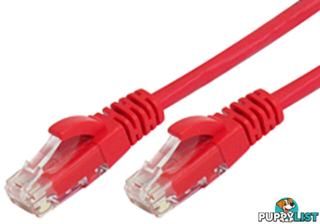 Comsol UTP-03-6B-RED 3M RJ45 Cat 6 Patch Cable - Red - Comsol - 9332902009784 - UTP-03-6B-RED