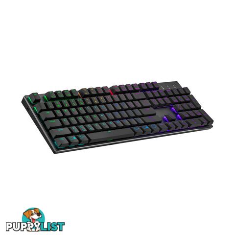 Cooler Master SK-653-GKTL1-US Masterkeys SK653 RGB BLUE Low Profile Switches Mechanical Keyboard - Cooler Master - 0884102082733 - SK-653-GKTL1-US