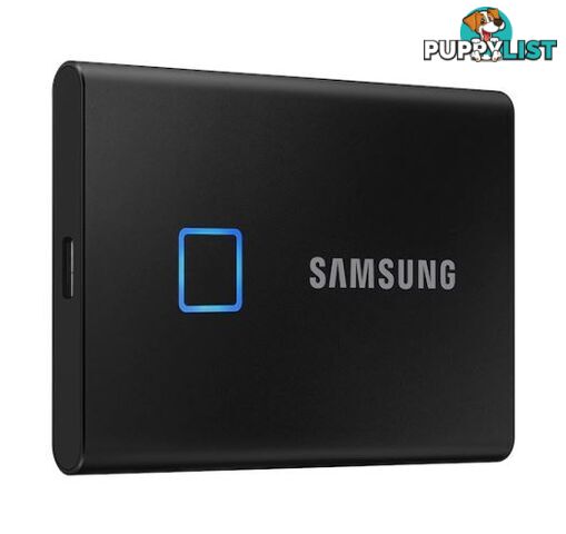 Samsung MU-PC500K/WW Portable SSD T7 Touch, 500GB, Black, USB3.2 - Samsung - 8806088882888 - MU-PC500K/WW